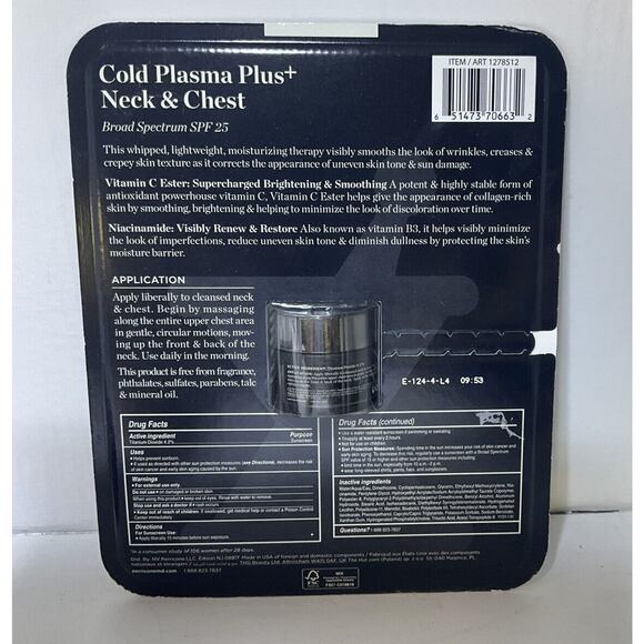 Perricone MD Cold Plasma Plus+ 1oz Neck & Chest SPF 25 (lot of 2) New Sealed - Picture 4 of 5
